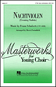 Nachtviolen Two-Part choral sheet music cover Thumbnail